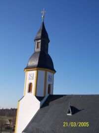 Kirchturm Oberlichtenau